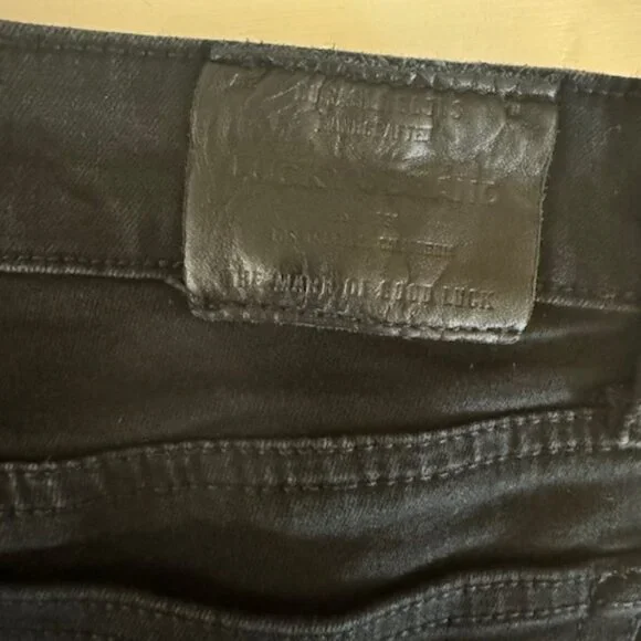 Lucky brand Womens Jeans Lolita Skinny Ankle EUC size 10 x 30 Black - Picture 6 of 6